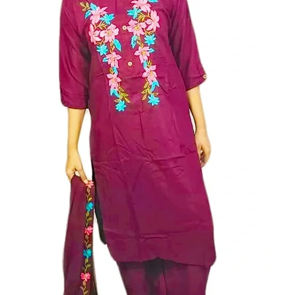 Kurta salwar dupatta- complete set Indian dress - Picture 2 of 6